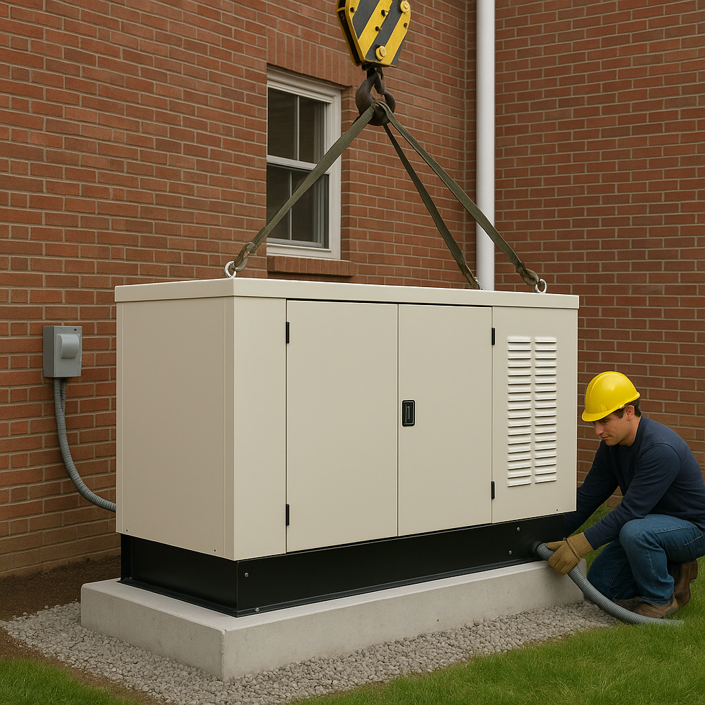 Commercial Generator Installation