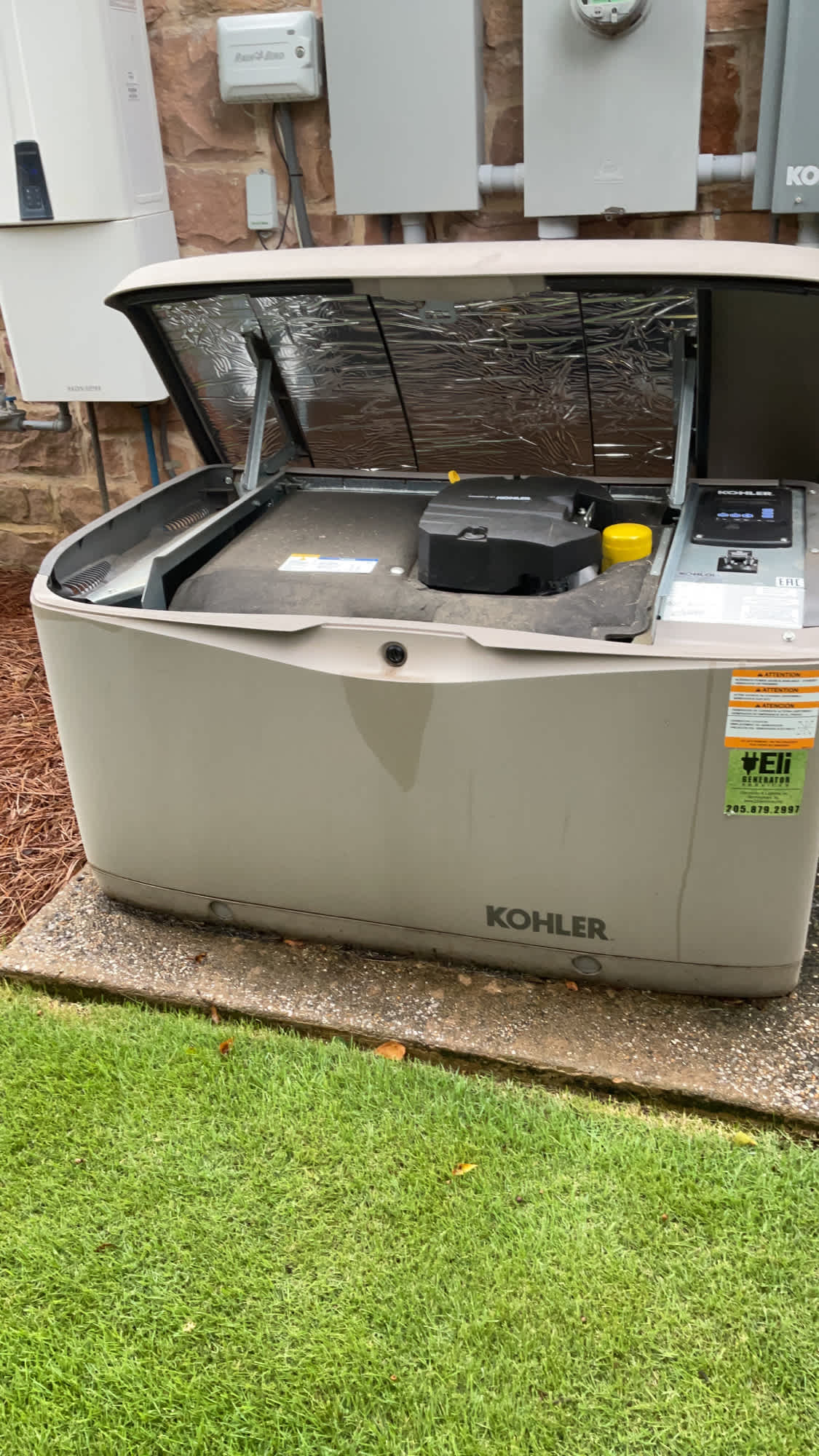 generator service at residential home in Birmingham, AL